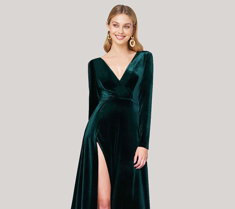 Cheap Long Sleeves Bridesmaid Dresses Canada