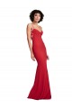 Cheap Spaghetti Strap Slip Neckline Crepe Bridesmaid Dress Canada