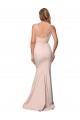 Cheap Full Length Sweetheart Crepe Bridesmaid Dress with Tulle Overlay Canada