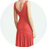 Cheap V-Back Bridesmaid Dresses Canada